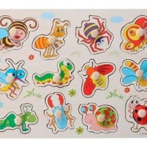 12536_1 Rompecabezas de madera insectos