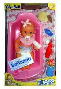 Bebe con duchador Yollybell