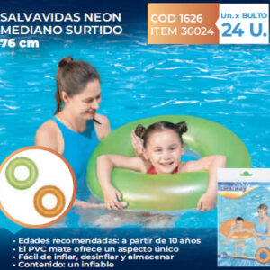 Salvavidas mediano Neon