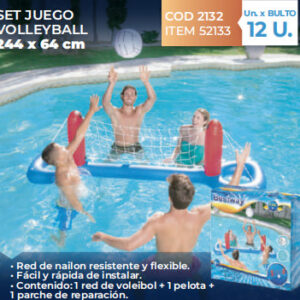 Set de voley para el agua