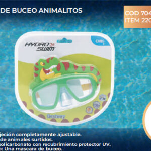 Set de buceo animalitos