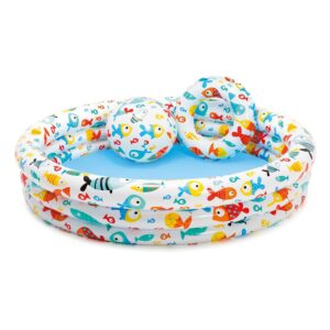 Pileta 3 anillos peces